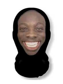 1pc Funny Mask Face Disguise, Party Atmosphere Prop, Graduation Ceremony Costume Accessory - Multicolor - View 9