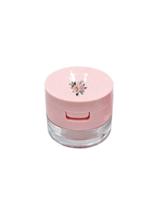 5g Mini Portable Loose Powder And Honey Powder Packaging Box, With Isolated Sieve Holes And Powder Puff Box, Equipped With Makeup Mirror, Travel Container, Portable And Space Saving, Daily Carrying, Outdoor Travel, Home Use - Pink - View 28