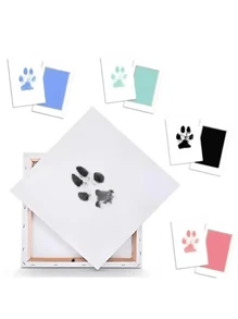 1pc Simple Pet Paw Print Pad, Used For Commemorating The Growth Of Pets