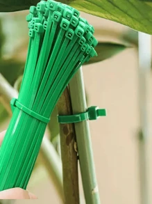 Fascette da giardino verdi, utilizzabili per piante, orti e utilizzi domestici