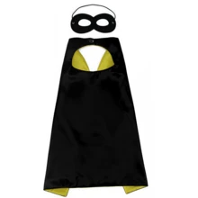 2pcs/Set Adult Superhero Cape And Mask, Costume Props Cloak, Superhero Theme Party Dress Up Attire - Multicolor - View 7
