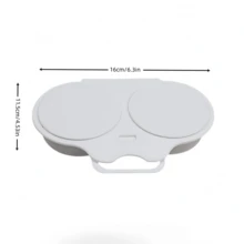 易于清洁的微波炉煮蛋器 - 耐用的塑料蒸蛋器，配有蒸模，非常适合厨房和餐厅，是节日的理想礼物