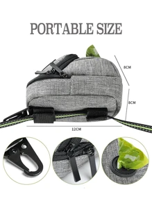 1pc Dog Treat Pouch Bag, Multi-Function Pet Outdoor Training Treat Bag,Dog Outing Dog Stuff,Dog Training Treat Pouch Dog Training Bag For Travel Outdoor Training