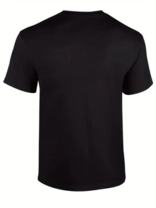 Camiseta con Imagen de Personaje de Betty La Fea y Letra, de 220g de Algodón 100% Puro - Negro - Ver 2