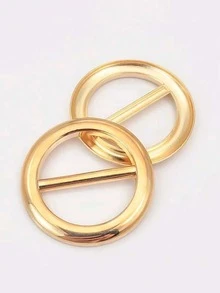 3 件多功能金属围巾和配饰夹 - 优雅时尚的配饰，适用于围巾、T 恤和腰带，适合任何场合 - 彩色 - 查看 6