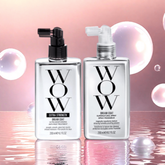 Moisture-Proof Care + Powerful Ultra-Moisturizing Set. It Offers Long-Lasting Anti-Frizz, Moisture-Proof, Anti-Pore, Moisturizing, And Smooth + Sleek Effects, As Well As Heat Protection.