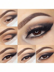 50pcs/Pack Disposable Lint-Free Cotton Eye Makeup Pads, Eyelash Extension Makeup Tools - Multicolor - View 2