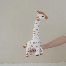 1 pièce Mignonne peluche girafe animal en peluche, poupée en peluche douce pour cadeau d'anniversaire pour garçons et filles, décoration en peluche d'animal, cadeau pour la chambre de garçon, cadeau, marron beige, animal, chambre de garçon, chambre de fille, rose, animal en peluche, cadeau