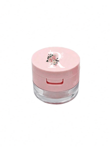 5g Mini Portable Loose Powder And Honey Powder Packaging Box, With Isolated Sieve Holes And Powder Puff Box, Equipped With Makeup Mirror, Travel Container, Portable And Space Saving, Daily Carrying, Outdoor Travel, Home Use - Pink - View 12