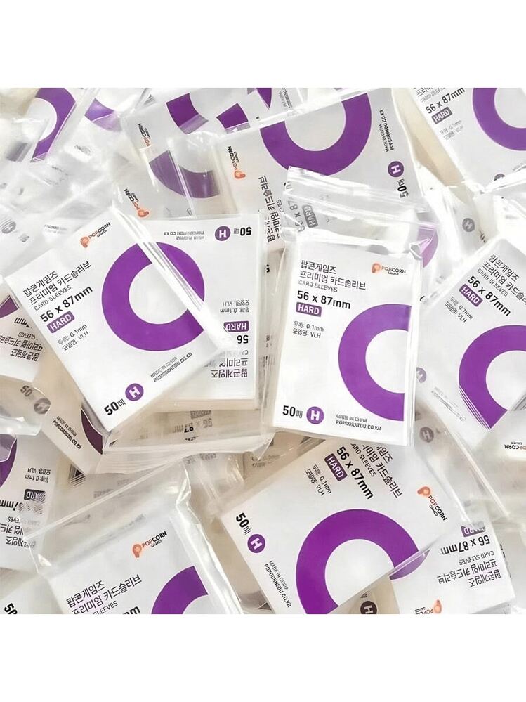 100/50 piezas/paquete, Fundas protectoras de tarjetas, Fundas protectoras de fotos especiales, Fundas protectoras de tarjetas con diseño de palomitas de maíz, Fundas protectoras con diseño de estrellas, Fundas protectoras transparentes de alta definición, Álbumes de fotos, Fundas protectoras holográficas completas para álbumes de películas y carpetas, Juego de fundas protectoras, Kpop, Portarretratos, Stray Kpop, Temporada de vuelta al colegio - Multicolor - Añade 14