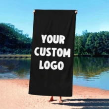 Portable And Personalized Beach Towel - Super Soft Polyester Fiber, Quick-Drying & Highly Absorbent, Suitable For Beaches, Pools, Camping And Traveling - A Perfect Gift For Family And Friends, Beach Blanket
