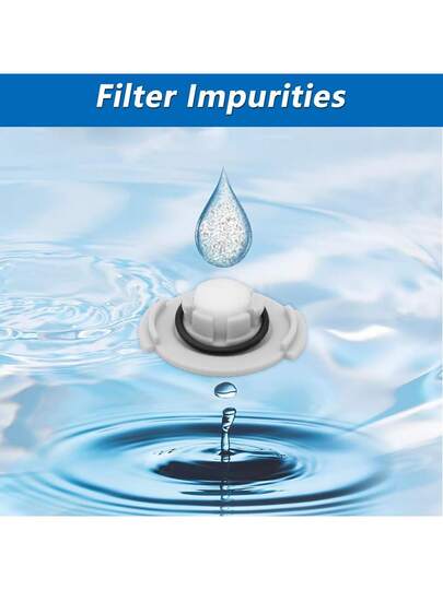 Replacement Spare Parts Compatible Roborock S5,S5MAX,S6,S6MAX,S50,E4,S6 PURE,E5,S51,S52,S55,E2, E3,E5,E20,E25,E35,S50,S65 Xiao Mi Mijia Robot Vacuum,Accessories/Parts Water Tank,Mop Cloth,Water Tank Filter. view 7