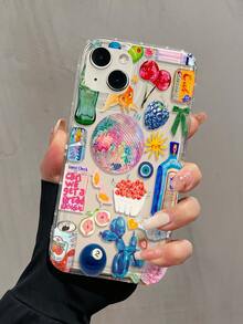 1 件气囊灯气球狗防摔手机壳，适用于 Apple 16、15、14、13、12、11 Pro Max 及系列防水防震防刮 - 彩色 - 查看 2