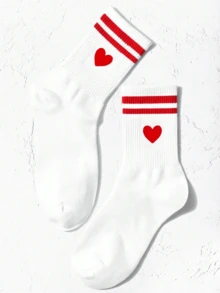 1/3/5Pairs Men's Socks, Mid Length Socks, Colorful Pattern Socks, Round Neck Socks, High Length Socks, Soft Men's Socks, Crew Sports Socks, Fabric Men's Socks, Cute Socks, Girls' Socks, Sheer Socks, Slouchy Socks, Cute Socks, Crew Sports Socks - Multicolor - View 18