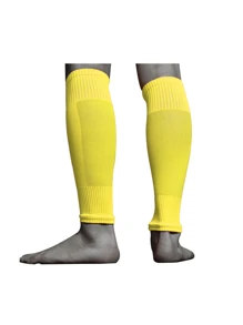 1 paio di parastinchi traspiranti, protezione per le ginocchia, manicotti per le gambe per sport, maniche protettive da esterno per il calcio