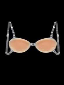 1 对硅胶肩带胸罩、隐形胸罩、无肩带硅胶胸罩、婚礼胸罩、乳头贴、透气防水胸罩、女士硅胶聚拢胸罩贴、热门款式