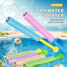 3pcs/6pcs Water Blaster, Long-Range Leakproof Plastic Water Guns With Colorful Pull-Out Design, Great For Summer Pool, Beach Parties, Family And Friends Outdoor Fun Games