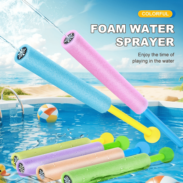3pcs/6pcs Water Blaster, Long-Range Leakproof Plastic Water Guns With Colorful Pull-Out Design, Great For Summer Pool, Beach Parties, Family And Friends Outdoor Fun Games