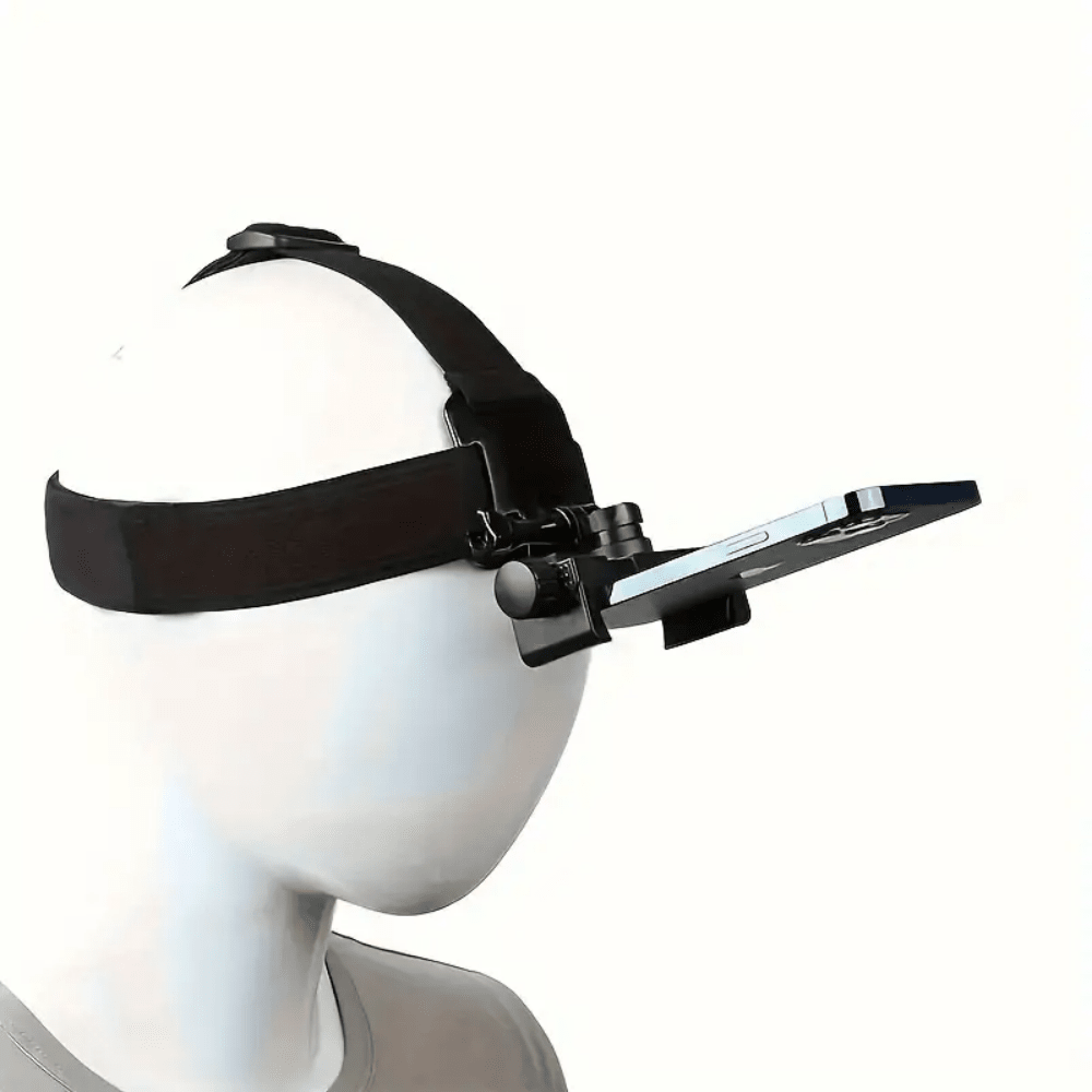 Adjustable Head-Mounted Mobile Phone Camera Fixing Bracket First-Person Perspective Shooting Camera Live Broadcast