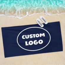 Portable And Personalized Beach Towel - Super Soft Polyester Fiber, Quick-Drying & Highly Absorbent, Suitable For Beaches, Pools, Camping And Traveling - A Perfect Gift For Family And Friends, Beach Blanket