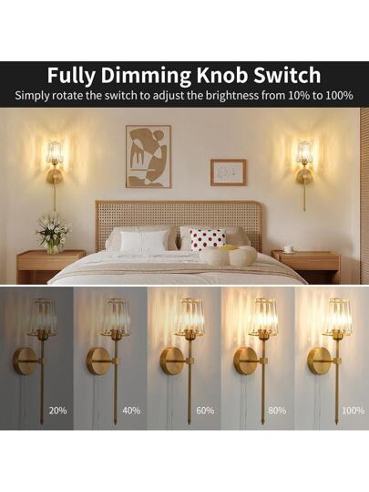 Moderne Crystal Wand Lamps Home Fixtures Minimalist Sconces ation Retro Lights Luxe 2000mAh RGB ful Stage Verlichting Zwart Goud Living Room Bedroom Bedside Indoor Lighting Dining Hallway Lamp Aisle Coffee Shops view 9