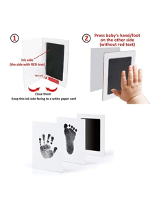1pc Simple Pet Paw Print Pad, Used For Commemorating The Growth Of Pets