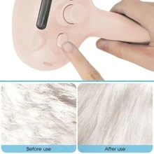 3-In-1 Steam Cat Brush With Water Spray Blue Light Disinfection - Usb Rechargeable, Self-Cleaning Pet Grooming Tool For Cats & Dogs