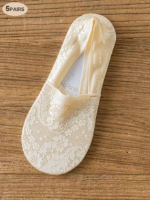 Women Invisible Socks - Multicolor - View 8