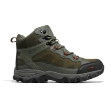 Botas de senderismo para hombre, impermeables, para trekking, exteriores, senderismo, montañismo - Verde - Ver 7