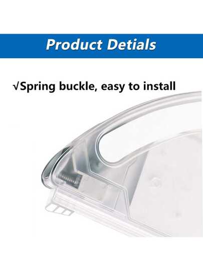 Replacement Spare Parts Compatible Roborock S5,S5MAX,S6,S6MAX,S50,E4,S6 PURE,E5,S51,S52,S55,E2, E3,E5,E20,E25,E35,S50,S65 Xiao Mi Mijia Robot Vacuum,Accessories/Parts Water Tank,Mop Cloth,Water Tank Filter. view 3