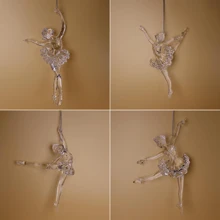 1pc Graceful Ballet Dancer Plastic Hanging Decor, Elegant Lady Dance Ornament For Car, Home, Garden, Window And Porch Decor - Perfect Gift For Birthday And Holidays Room Decor Bedroom Decor Home Decor Wall Decor