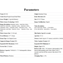 Digital Camera, Auto Focus FHD 4K Vlogging Camera 48MP 16X Digital Zoom Compact Camera With 32GB Memory Card Portable Point And Shoot Cameras For Teens Beginner Adult