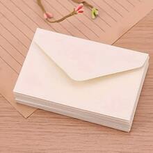 10-50 件经典白色黑色牛皮纸空白迷你纸质窗口信封、小卡片/便条夹，适用于婚礼邀请函、圣诞节庆祝和生日派对礼物 - 彩色 - 查看 22