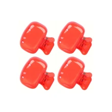 4pcs/1pc/Travel/Home Toothbrush Cover, Portable Travel Toothbrush Dust Protection Cover, Storage Box, Portable Toothbrush Head Protection Clip (Color Random) Home Bathroom Decor Fall Decor Back To School - Multicolor - View 9