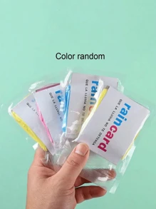 30Pcs Disposable Rain Poncho For Men And Women, Mini Portable Adult Rain Coat, Suitable For Outdoor Camping, Hiking, Cycling, Waterproof Rain Jacket, Travel Necessity (Random Letter And Color Packaging), Back To School Supplies