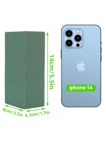 1/3/5/10pcs Floral Foam Blocks, Flower Foam, Green Wet & Dry Flower Foam, For Fresh Or Artificial Flower Arrangement, Suitable For Wedding, Birthday, Home & Decor, Garden Decoration, Centerpieces, Daily Necessities, Vase, Artificial Flowers Gifts Graduation,Garden Decor,Outdoor Plant,Gardening,Fake Flowers