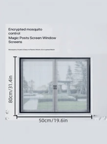 1 sztuka biała koronkowa zasłona, biały zwinięty brzeg, cztery pory roku zapobieganie komarom, salon i sypialnia zapobieganie komarom zasłona, samoprzylepna wielokrotnego użytku moskitiera, elegancki i prosty design, ściśle tkana, lekka i oddychająca zasłona, wentylacja, zmywalna, ręcznie robiona dekoracja domu