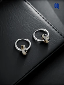 1 Cặp Hoa tai vòng đá tự nhiên, Phong cách tối giản sang trọng, Thích hợp cho trang phục hàng ngày, kỳ nghỉ, tiệc tùng, cưới, sinh nhật, quà tặng kỷ niệm cho nam và nữ - nhiều màu - Xem 11