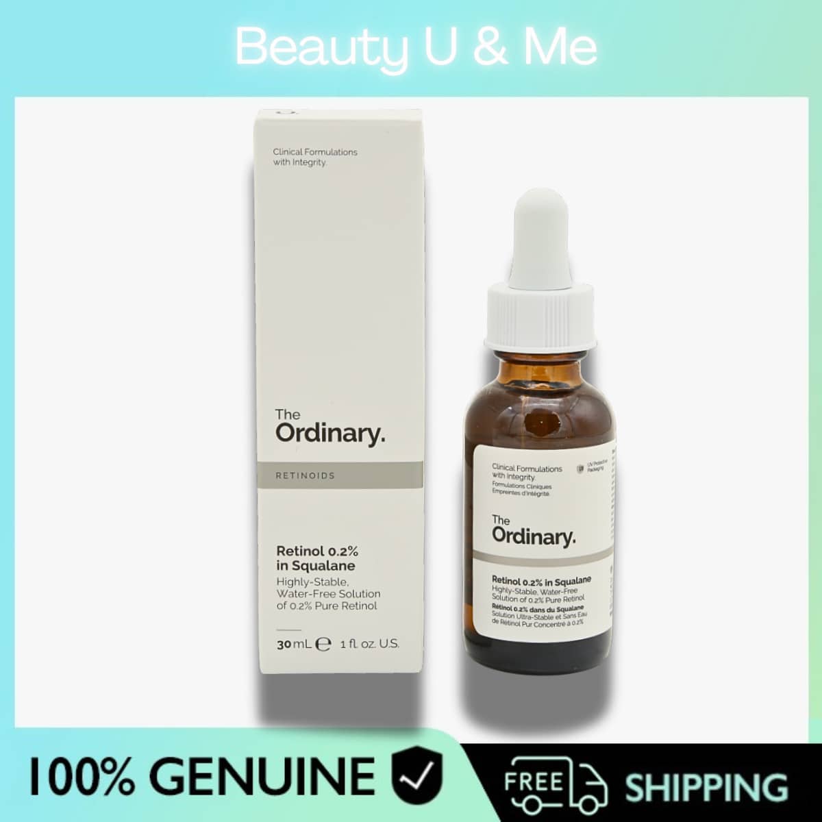 The Ordinary Retinol 0.2% In Squalane 30ml - 血清 - 查看 1