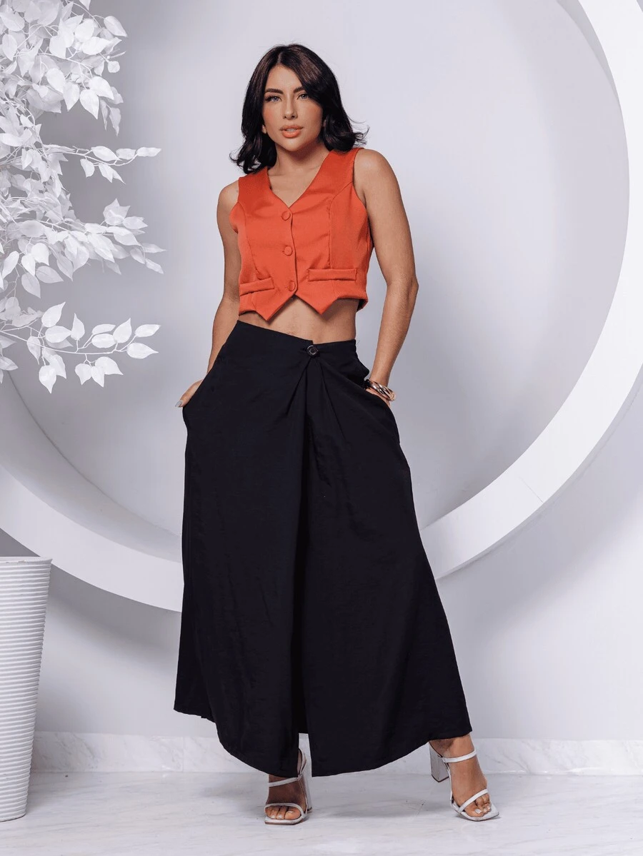 Women Skirts - màu đen - Xem 1