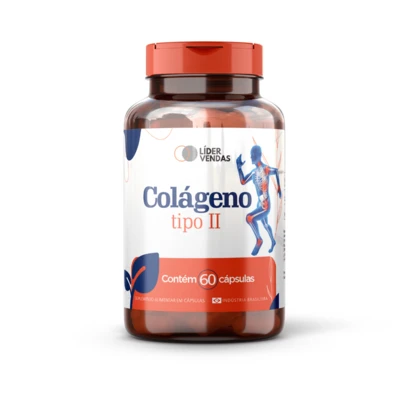 Colágeno Tipo 2 500mg   Articulações Fortes e Mobilidade Sem Dor!