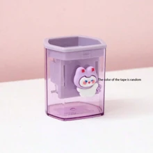 Sanrio Taille-crayon mini Sanrio Kuromi et hello kitty, instruments d'écriture fins - fonctionnement manuel pour les étudiants et l'usage de bureau, rentrée scolaire