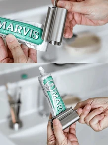 1 pieza Exprimidor de tubo de pasta de dientes de acero inoxidable, dispensador de presión manual para tinte de cabello de salón, exprimidor de crema de color de metal completo para peluqueros, artistas, salones de belleza, pintores, cosméticos, tubos de pintura, tintes teñidos, cremas de manos, de vuelta a la escuela, accesorios para el cabello, cepillo para el cabello, secador de pelo, cabello, barbero, cepillo de borde, cepillo de peinado, secador de pelo, laca para el cabello, productos para el cabello rizado, tijeras de corte de cabello, Navidad, barbería, peluquería, secador de pelo, cabello, accesorios, productos para el cabello, herramientas para el cabello, cuidado del cabello, cepillo para el cabello rizado, barbero, peinado, peluquería, cabello, viaje, productos para el cabello, herramientas para el cabello, cosas para el cabello, barbero, accesorios de barbero, barbería, equipo de peluquería