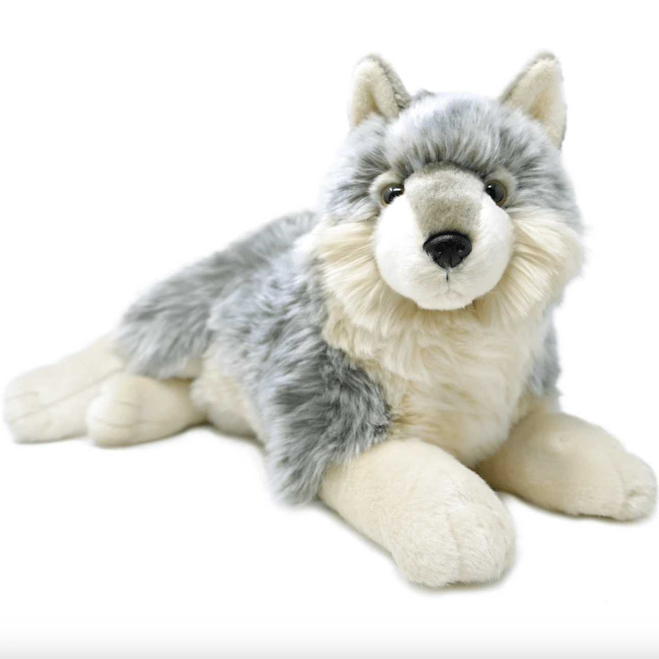 Whitaker The Wolf - 18 Inch Stuffed Animal Plush - Multicolor - View 1