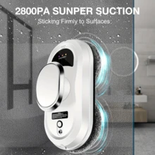 Window Cleaning Robot, Smart Glass Cleaning Robot, 2800Pa Strong Suction, Remote Control Window/Tile/Glass Door Cleaning Robot.