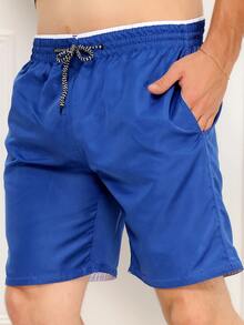 Bermuda Men's Mauricinho Model - Gorilla - Sporty Ideal For Gym Running And Beach Summer Promotion - 寶藍色 - 查看 3