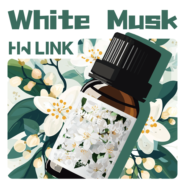 HWLINK White Musk Essential Oils 0.33fl.Oz White Musk Perfume Perfumes Women White Musk Fragrance Oils For Aromatherapy, Essential Oils For Diffusers For Home, Perfect For Diffuser, Diy Candle And Soap Making, Diy Scented Products Body Oil