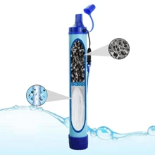 1 Stück Stroh-Wasserfilter für den Outdoor-Bereich: Notfall- und Camping-Zubehör für sauberes Wasser unterwegs! Outdoor-Wasserreiniger Camping Wandern Notfall Leben Tragbarer Reiniger Wasserfilter geeignet für Bäche, Seen Outdoor Camping