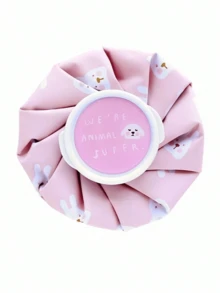 1/4pcs Bolsa de Gelo Reutilizável, Uso Duplo Quente e Frio, Bolsa de Água Quente com Padrão Bonito. Pode ser usada como compressa fria para aliviar a fadiga ocular, portátil e compacta para fácil armazenamento. - Multicolorido - Ver 7