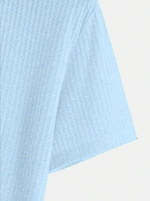 Men's Plain Color Golf Shirt, Casual Short Sleeve Stretch Polo Collar Shirt, Suitable For Leisure & Outdoor,Sports&Outdoor-Tennis&Golf